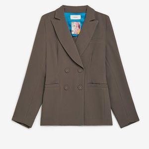 MALÌPARMI SABLÈ CREPE SUIT - JACKET AND TROUSERS